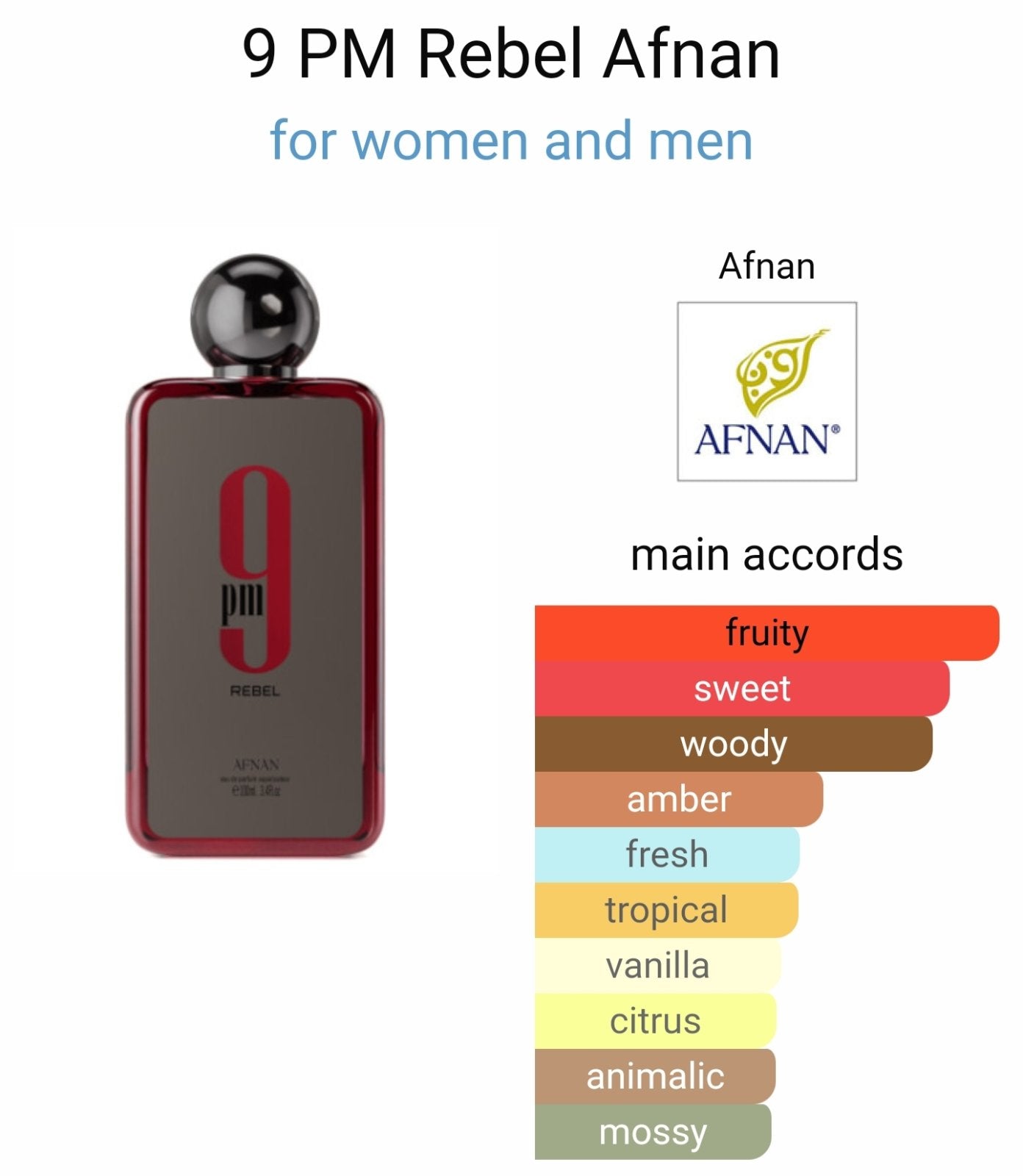 Afnan 9PM Rebel
