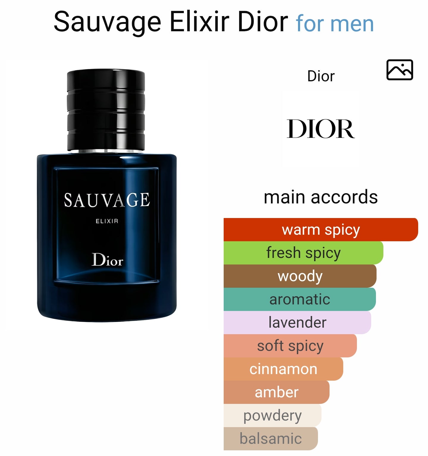 Dior Sauvage Elixir