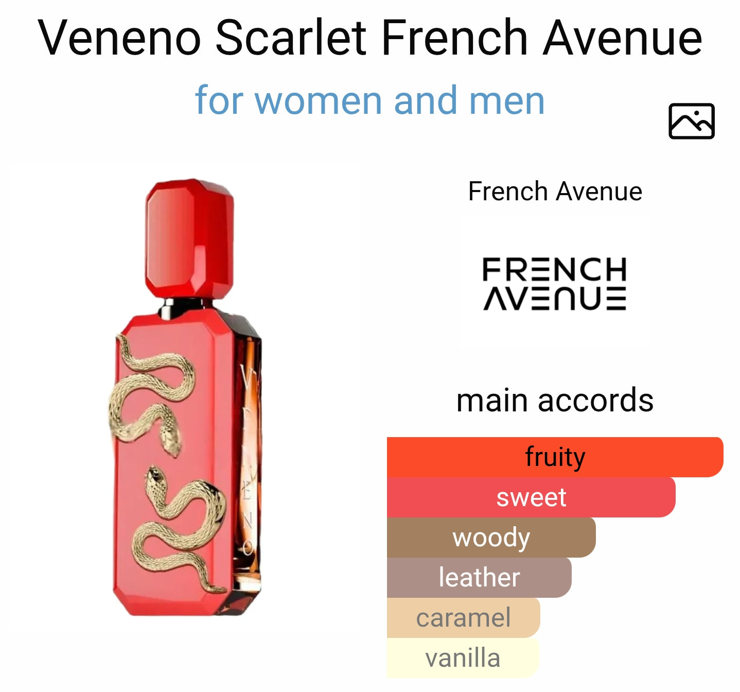French Avenue Veneno Scarlet