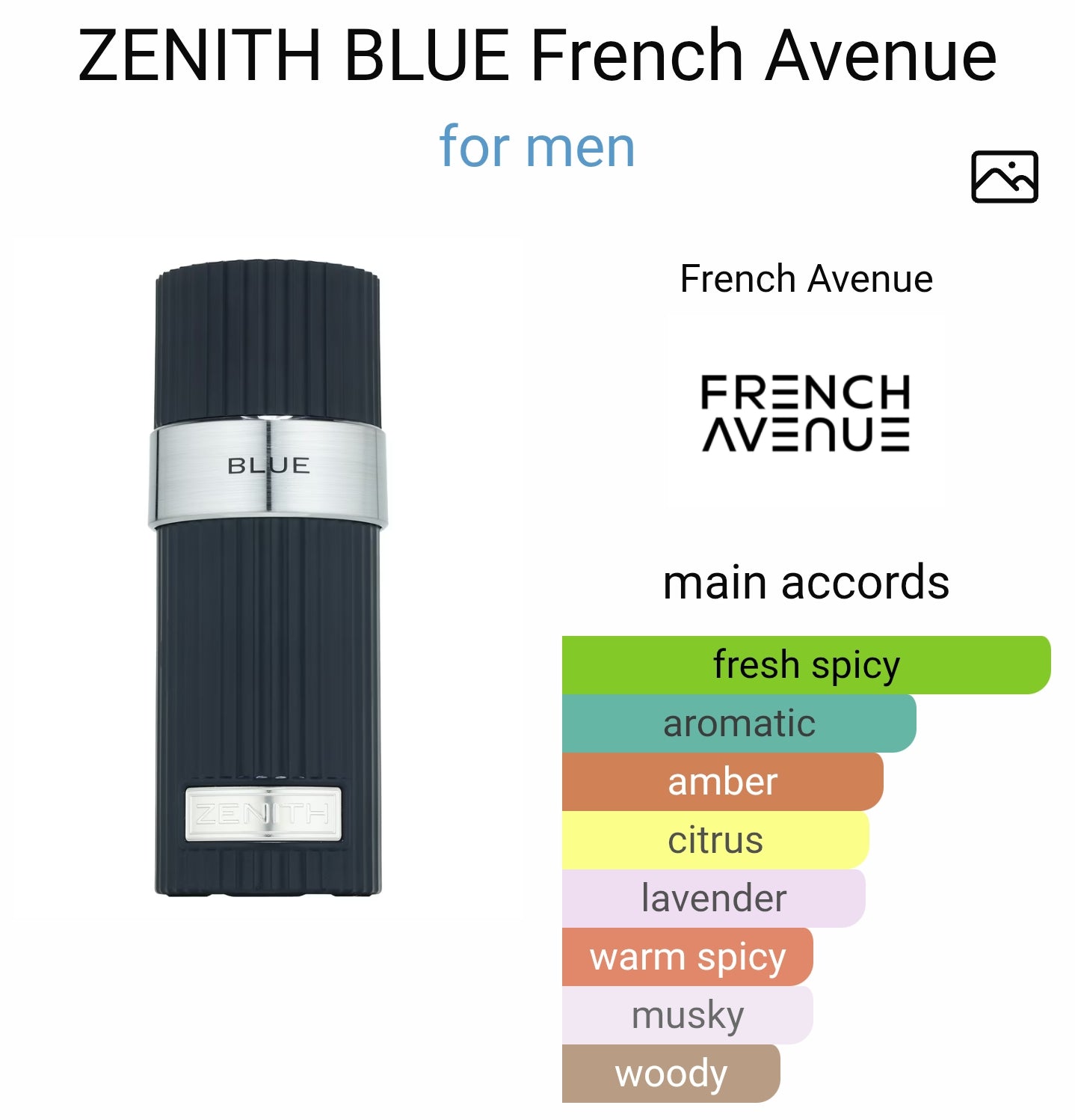 French Avenue Zenith Blue