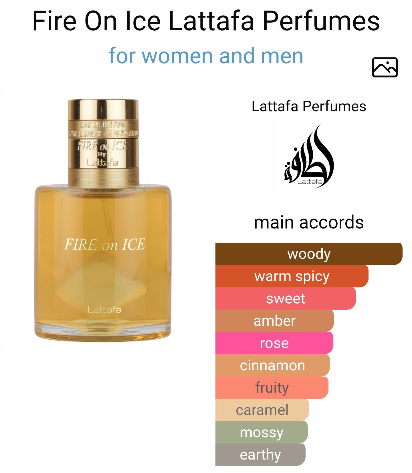 Lattafa Fire On Ice