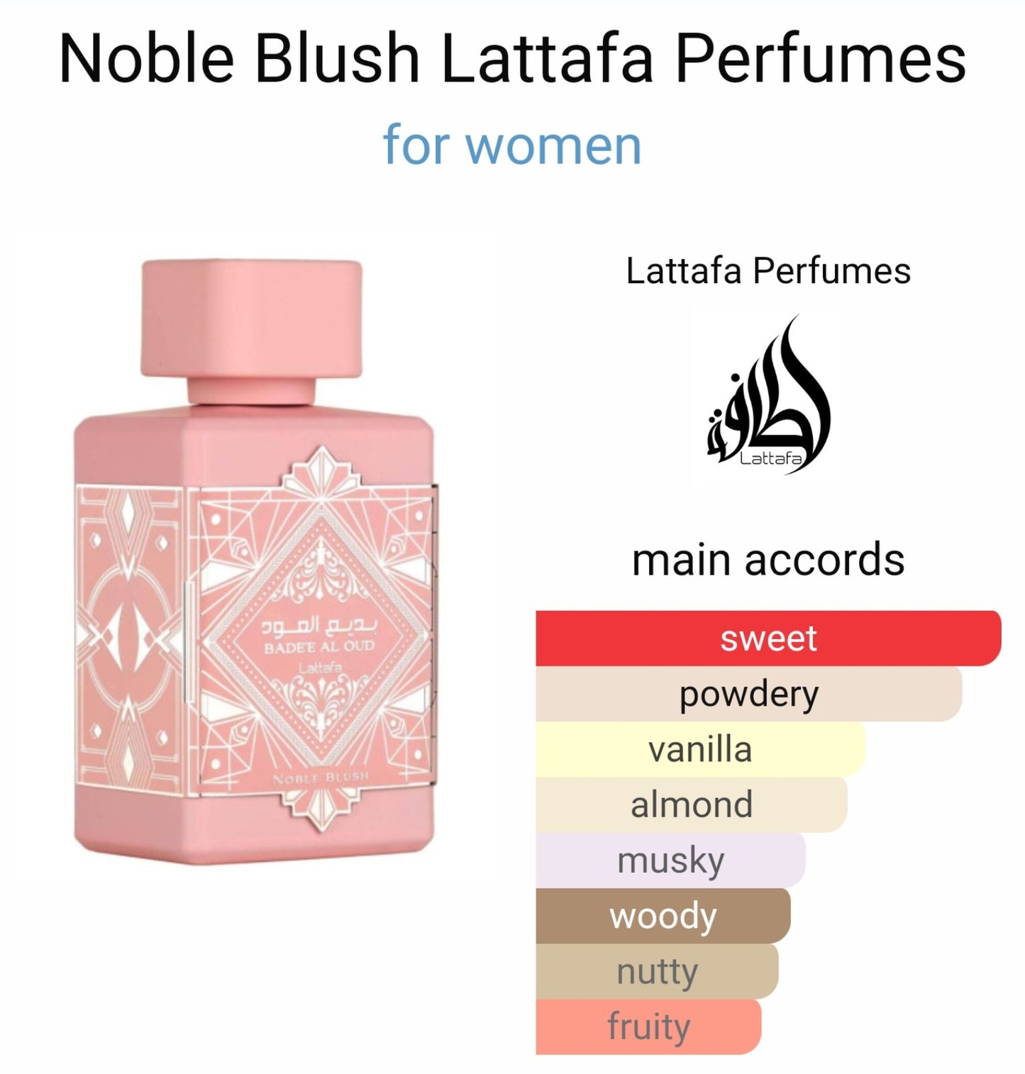 Lattafa Bade'e Al Oud Noble Blush