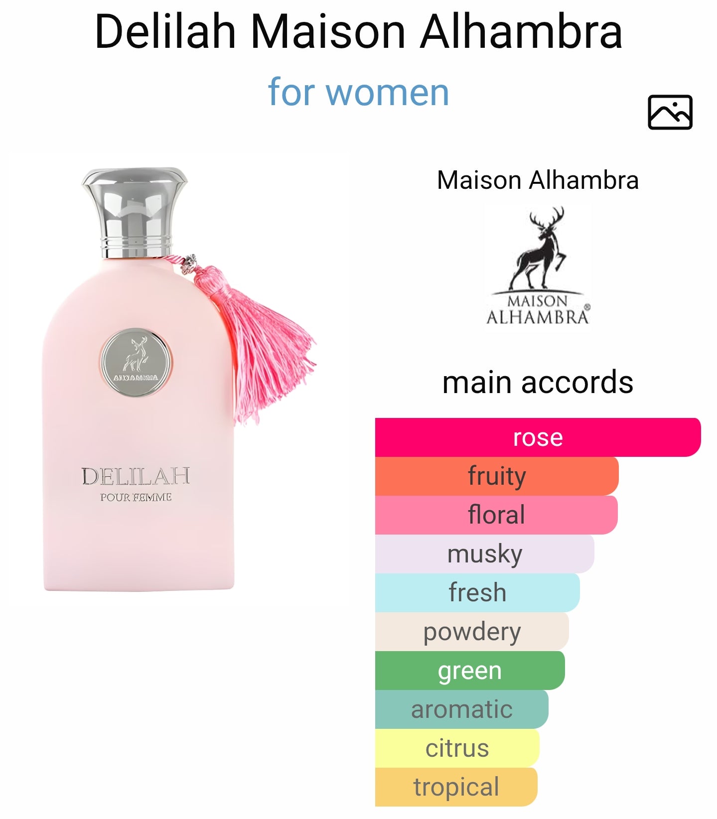 Maison Alhambra Delilah