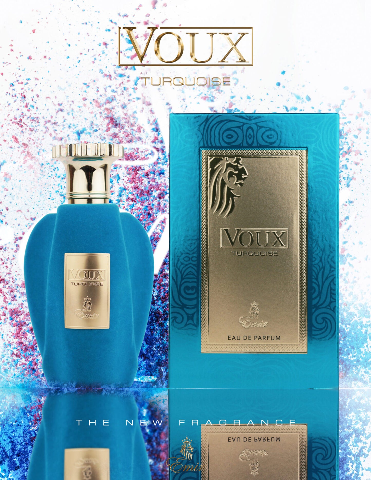 Paris Corner Emir Voux Turquoise
