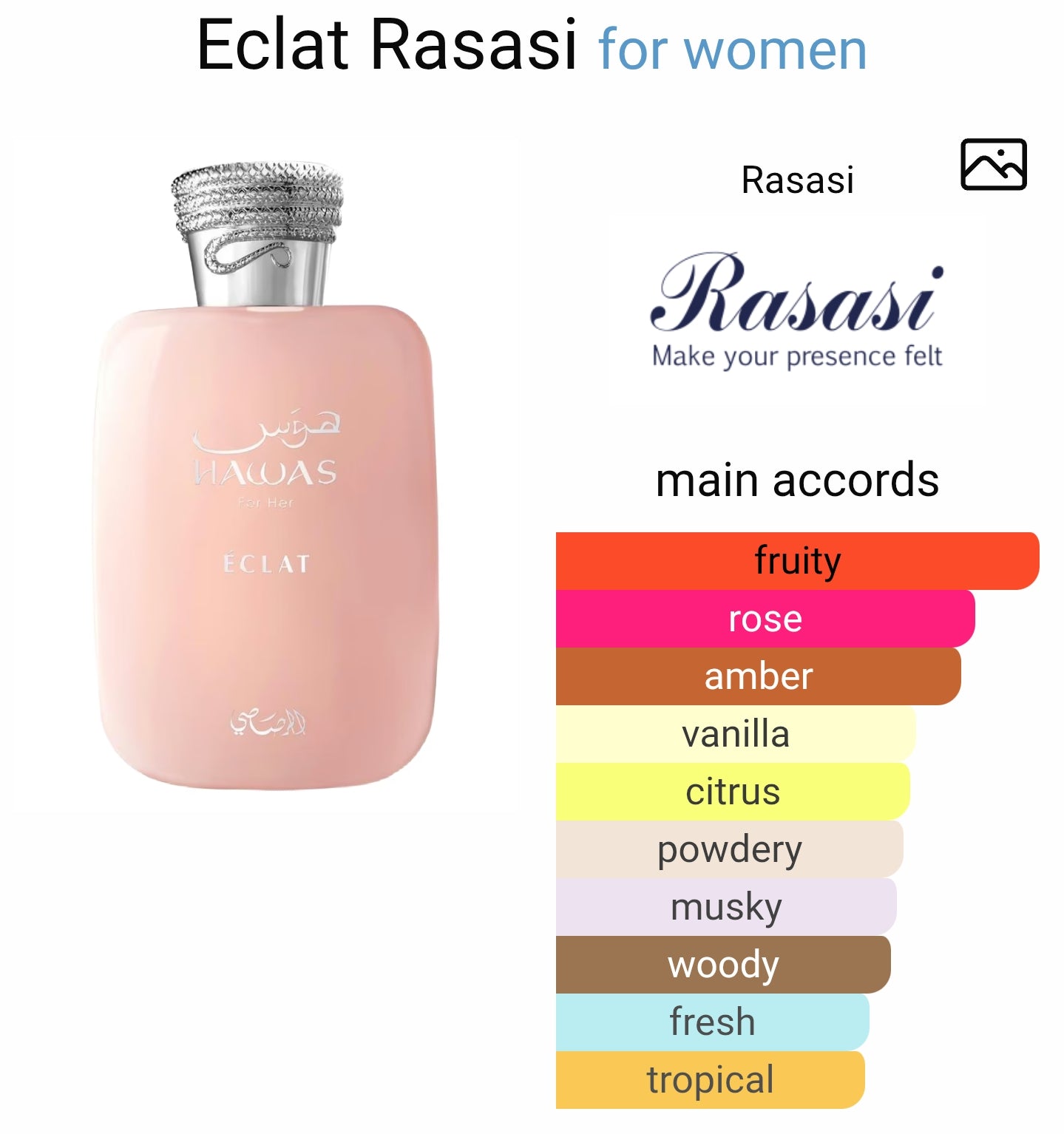 Rasasi Hawas Eclat