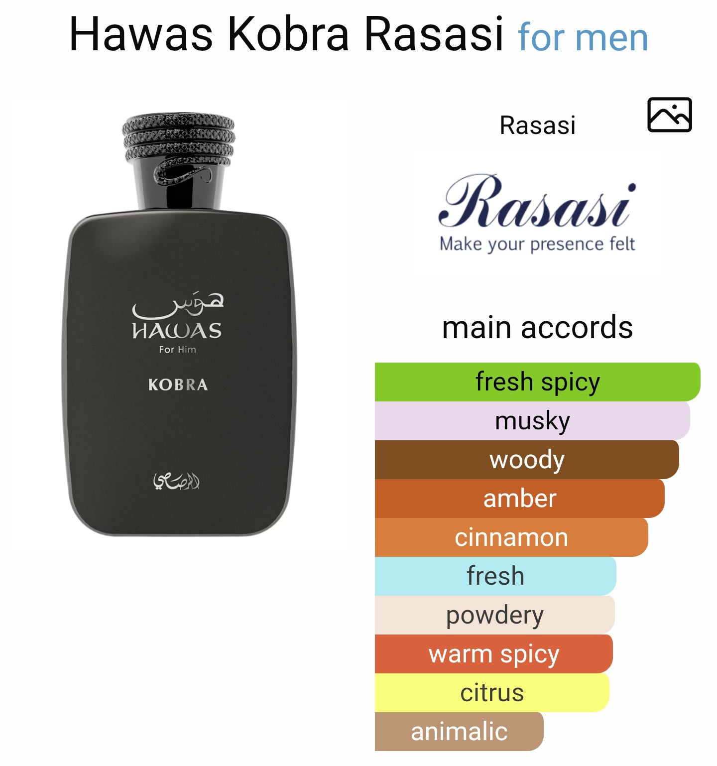 Rasasi Hawas Kobra