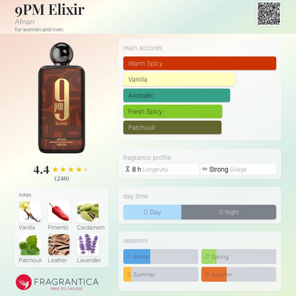 Afnan 9PM Elixir