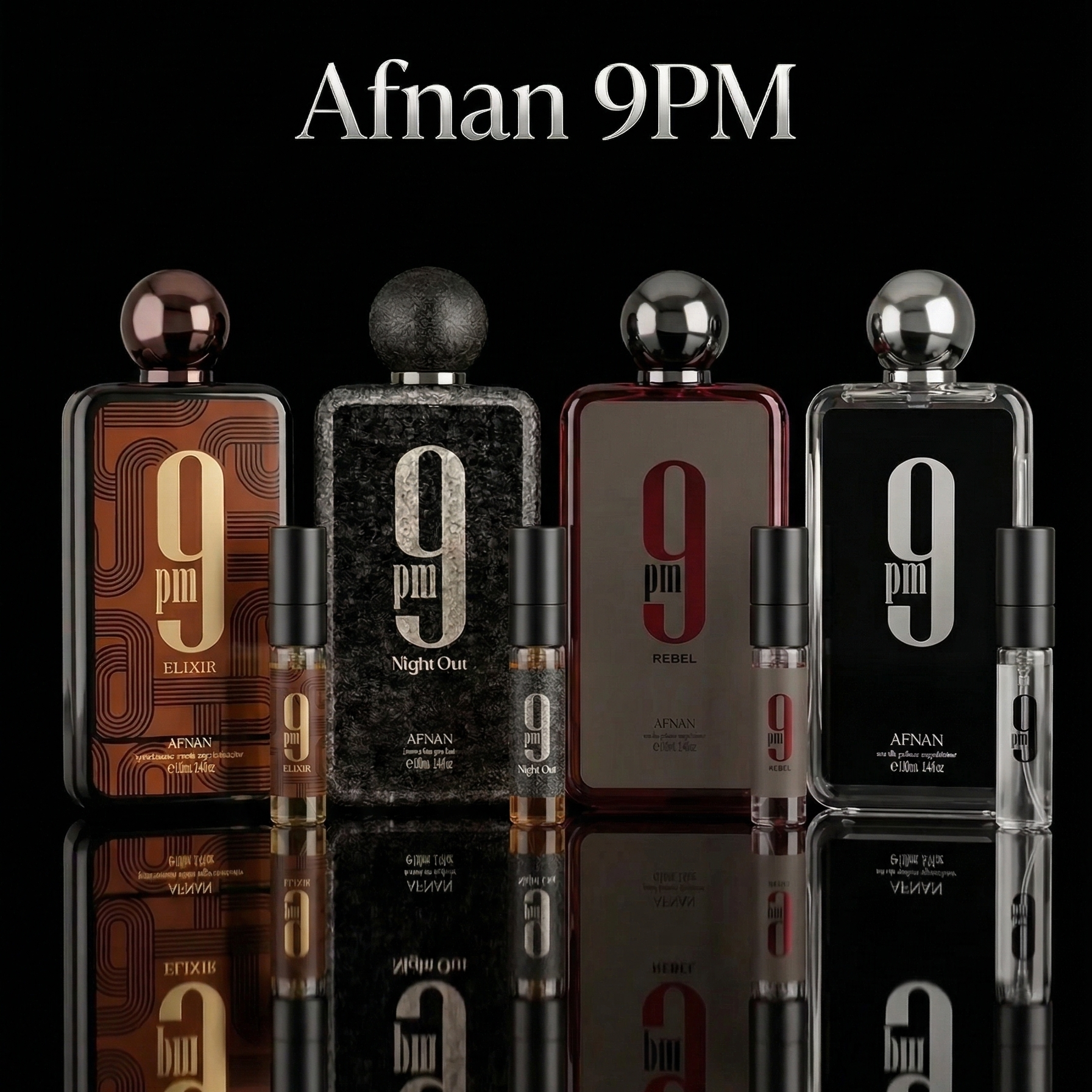 Afnan 9PM Discovery Set – BIZE SCENTS