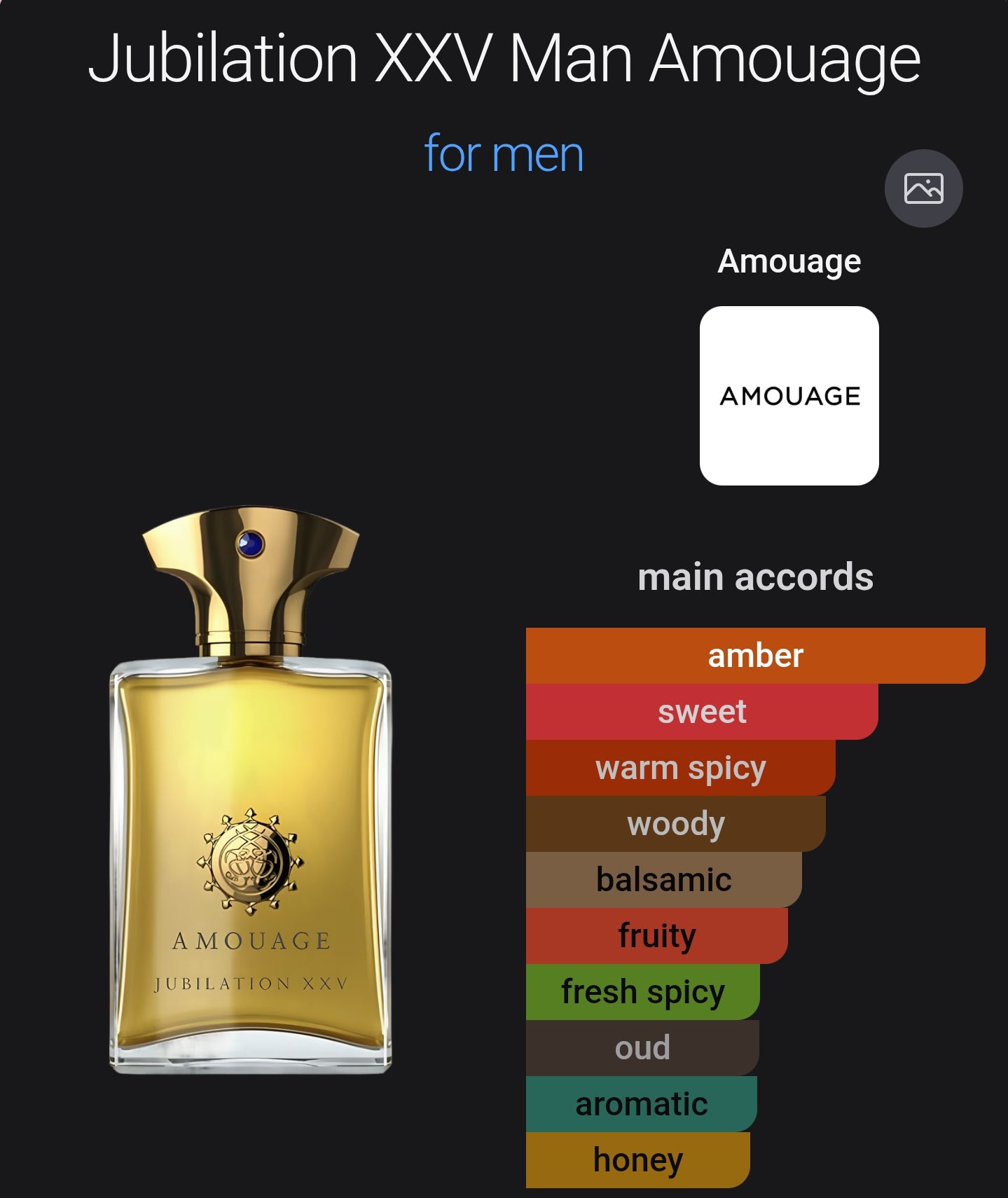 Amouage Jubilation XXV