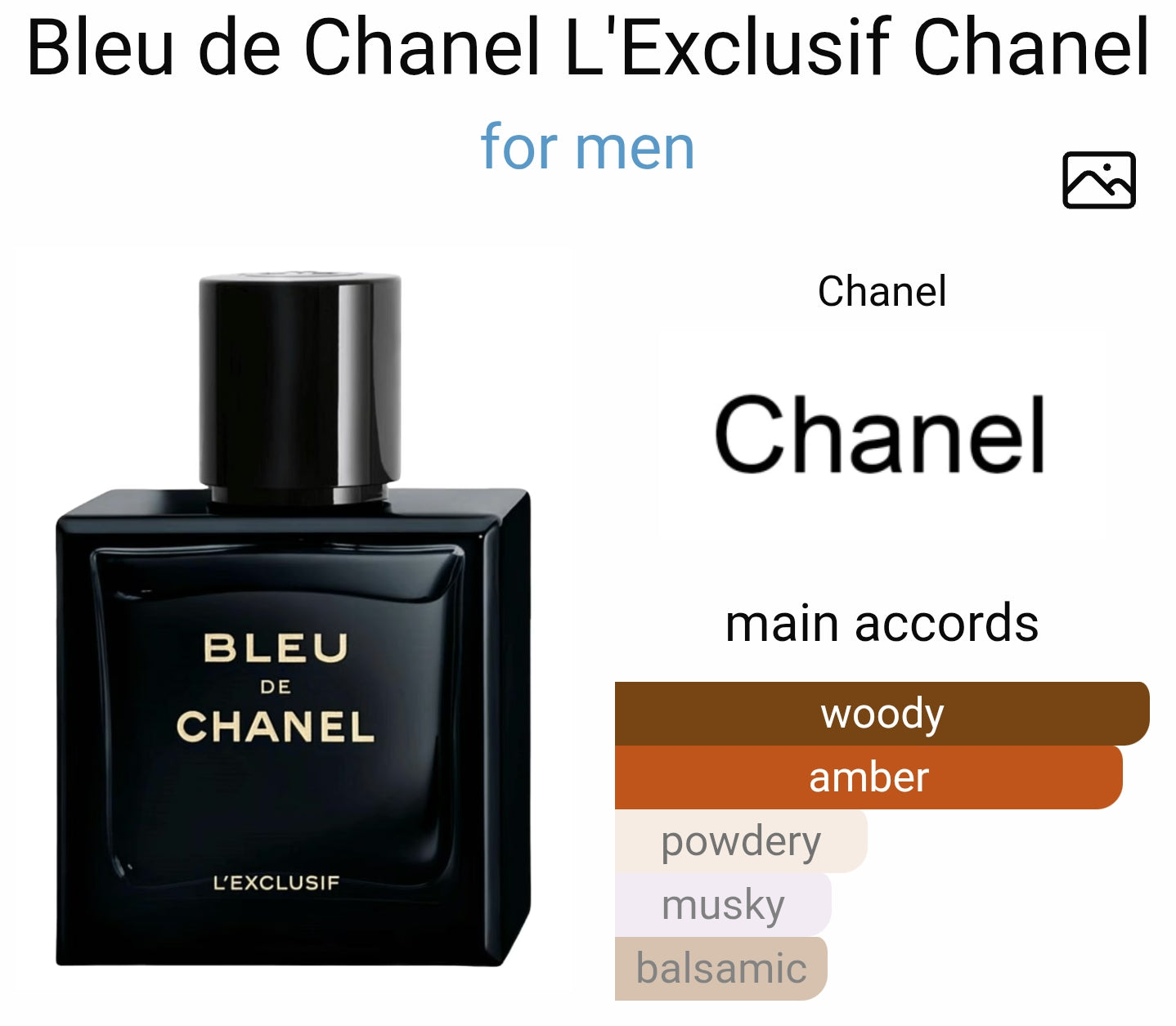 Chanel Bleu De Chanel L'Exclusif