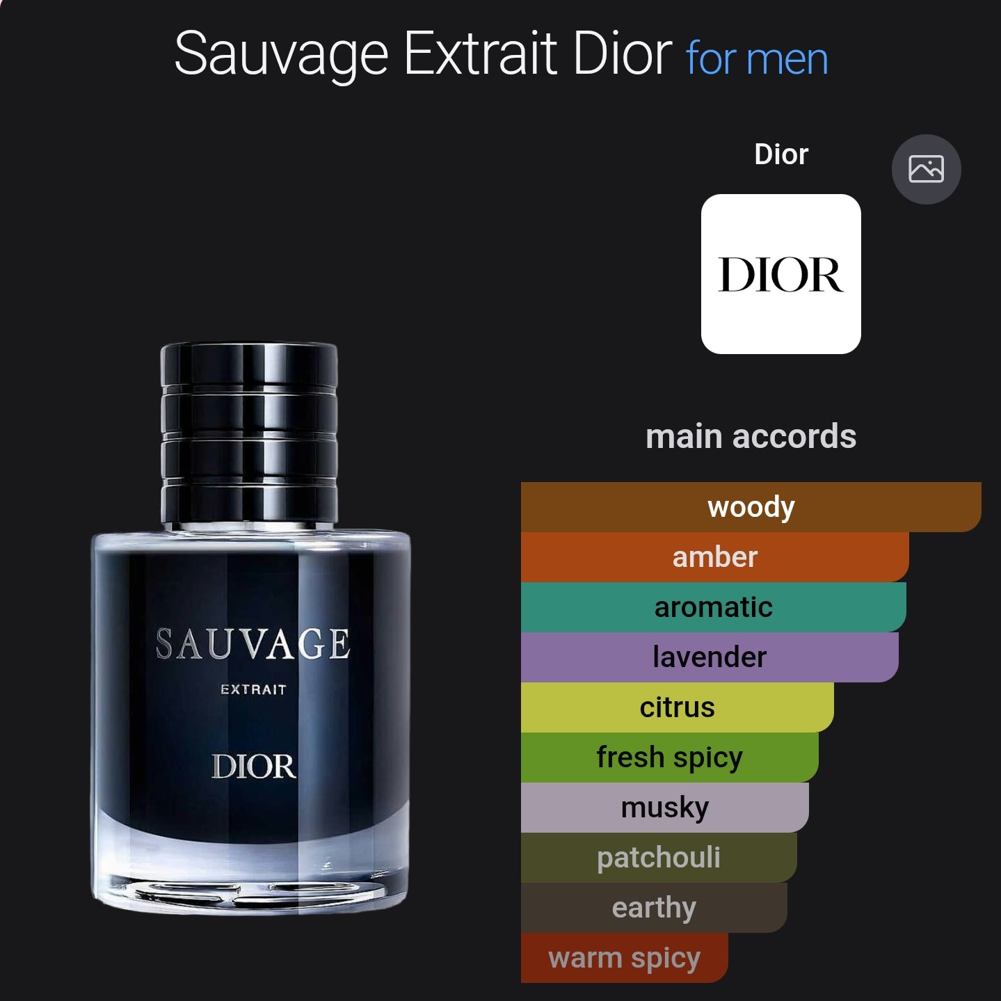 Dior Sauvage Extrait