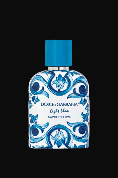 Dolce & Gabbana Light Blue Capri In Love