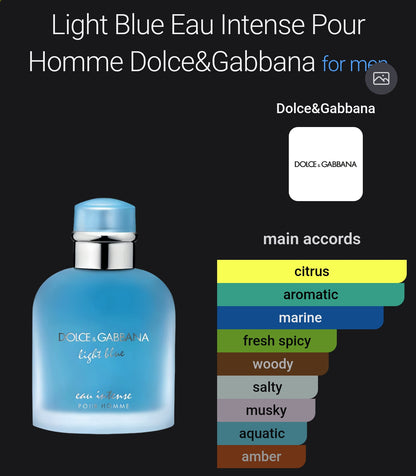 Dolce & Gabbana Light Blue Eau Intense EDP