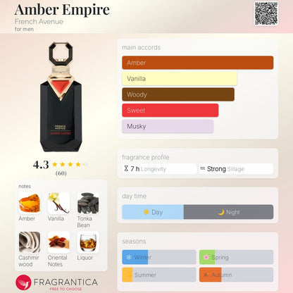 French Avenue Amber Empire