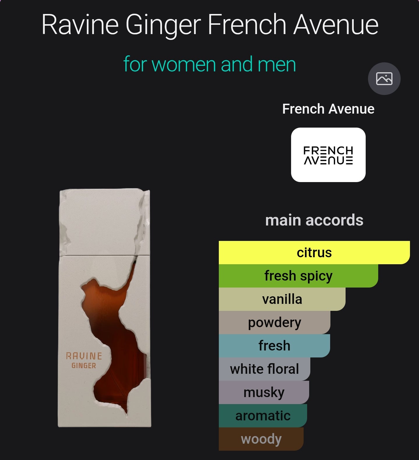 French Avenue Ravine Ginger