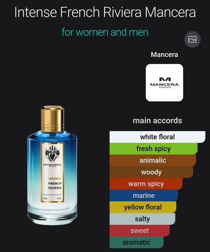 Mancera French Riviera Intense