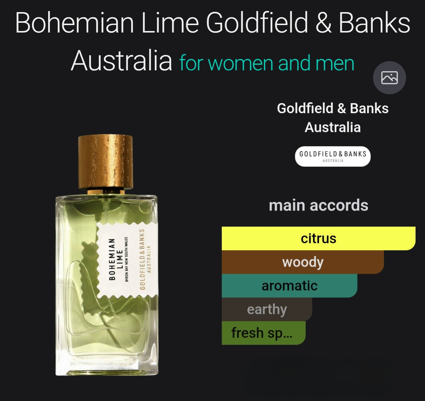 Goldfield & Banks Bohemian Lime