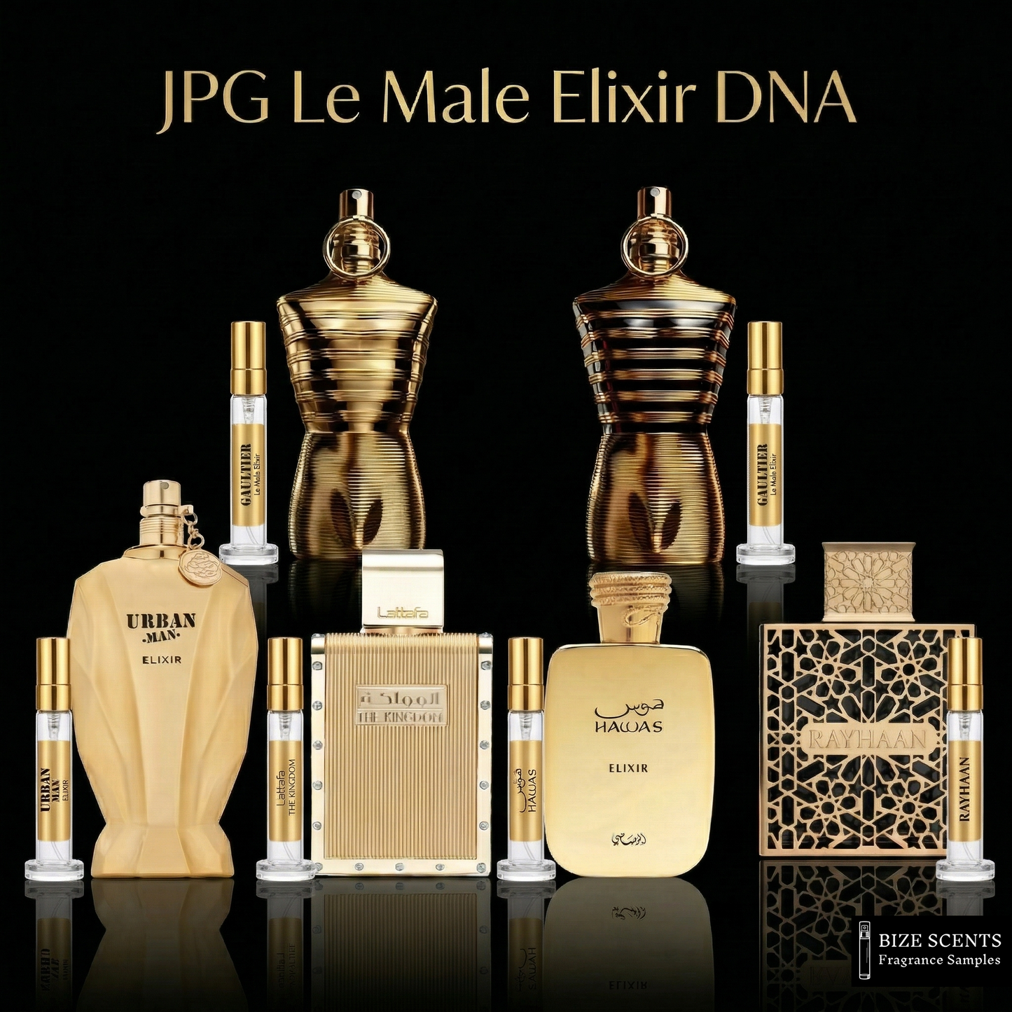 JPG Le Male Elixir DNA Discovery Set