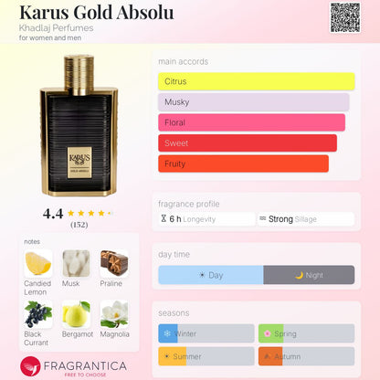 Khadlaj Karus Gold Absolu