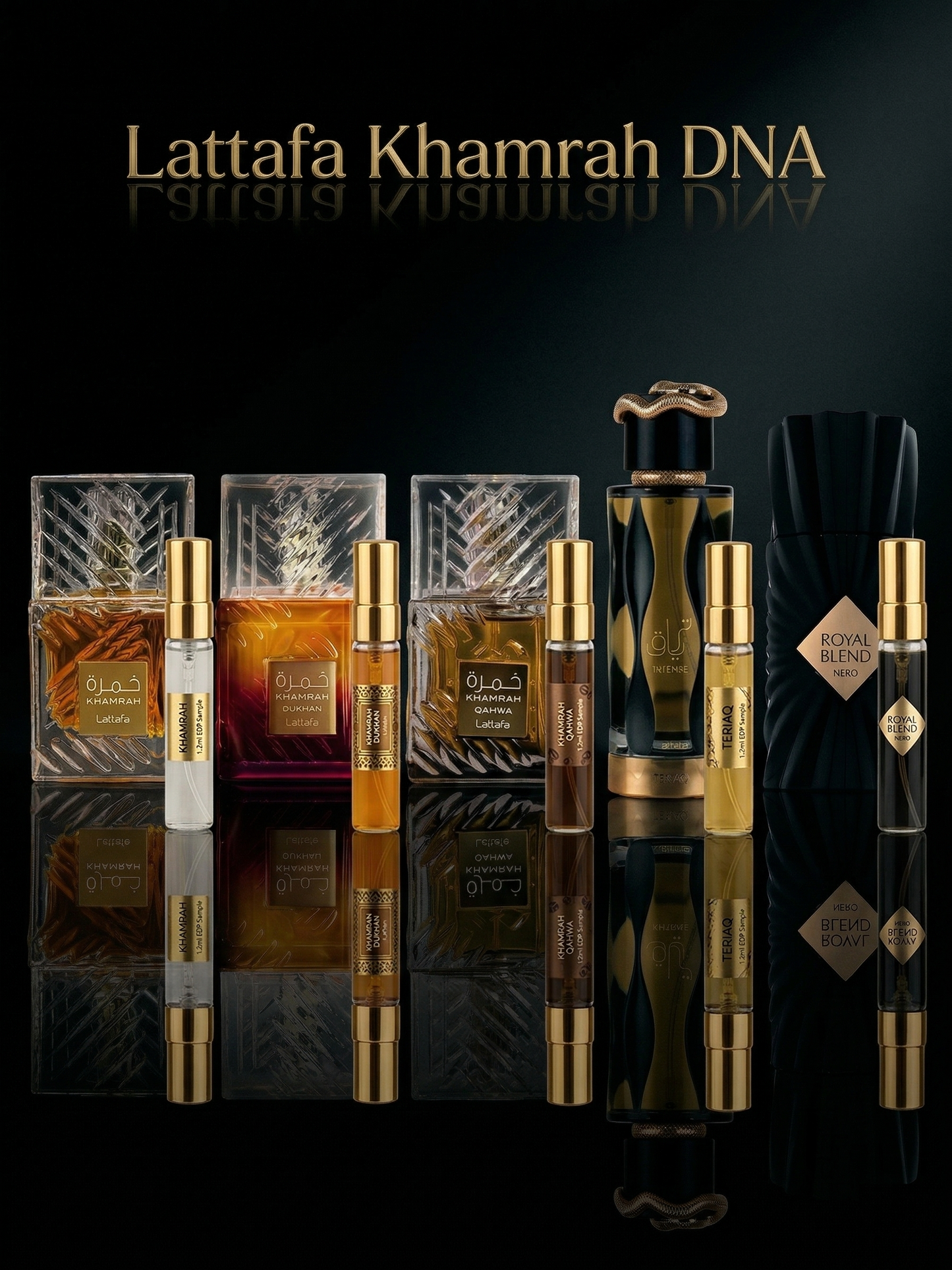 Lattafa Khamrah DNA Discovery Set