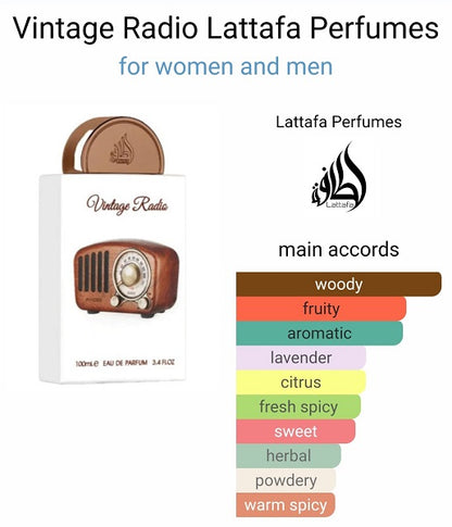 Lattafa Vintage Radio