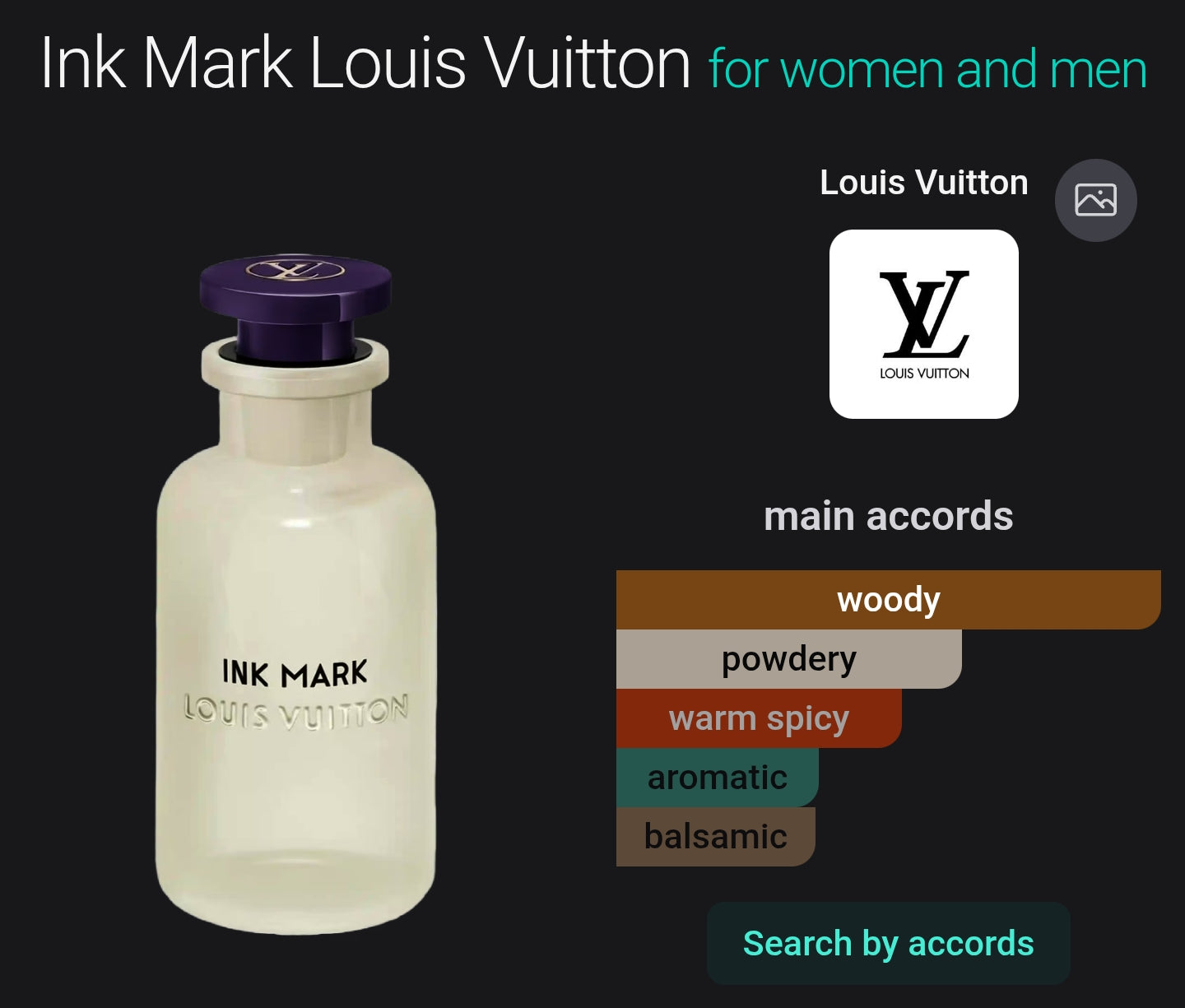 Louis Vuitton Ink Mark