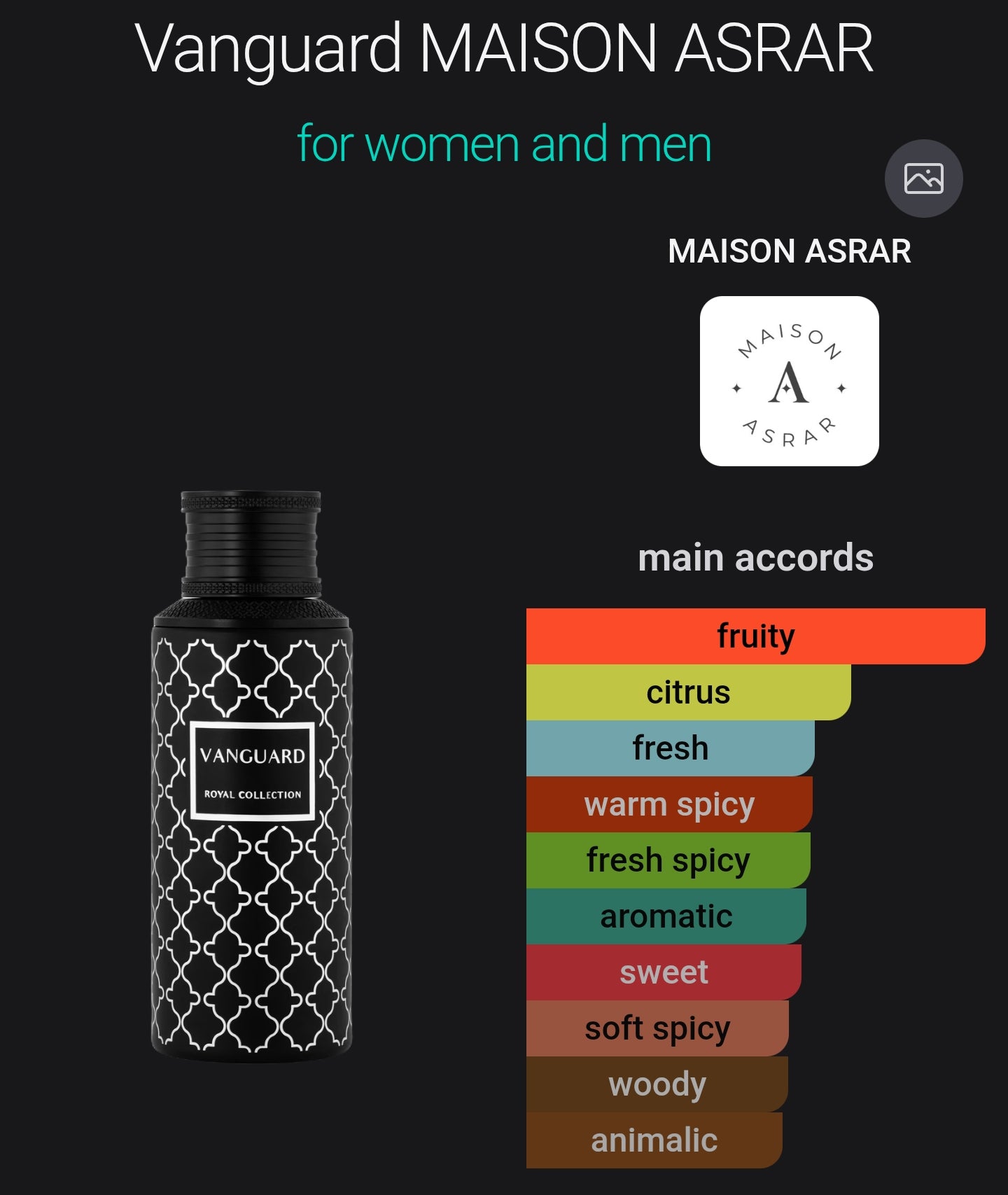 Maison Asrar Vanguard