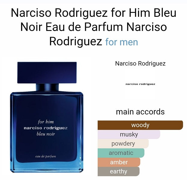 Narciso Rodriguez Bleu Noir EDP