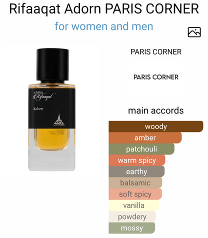 Paris Corner Emir Rifaaqat Adorn