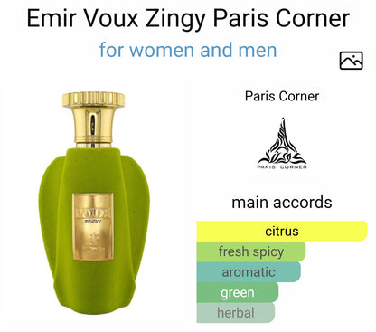 Paris Corner Emir Voux Zingy