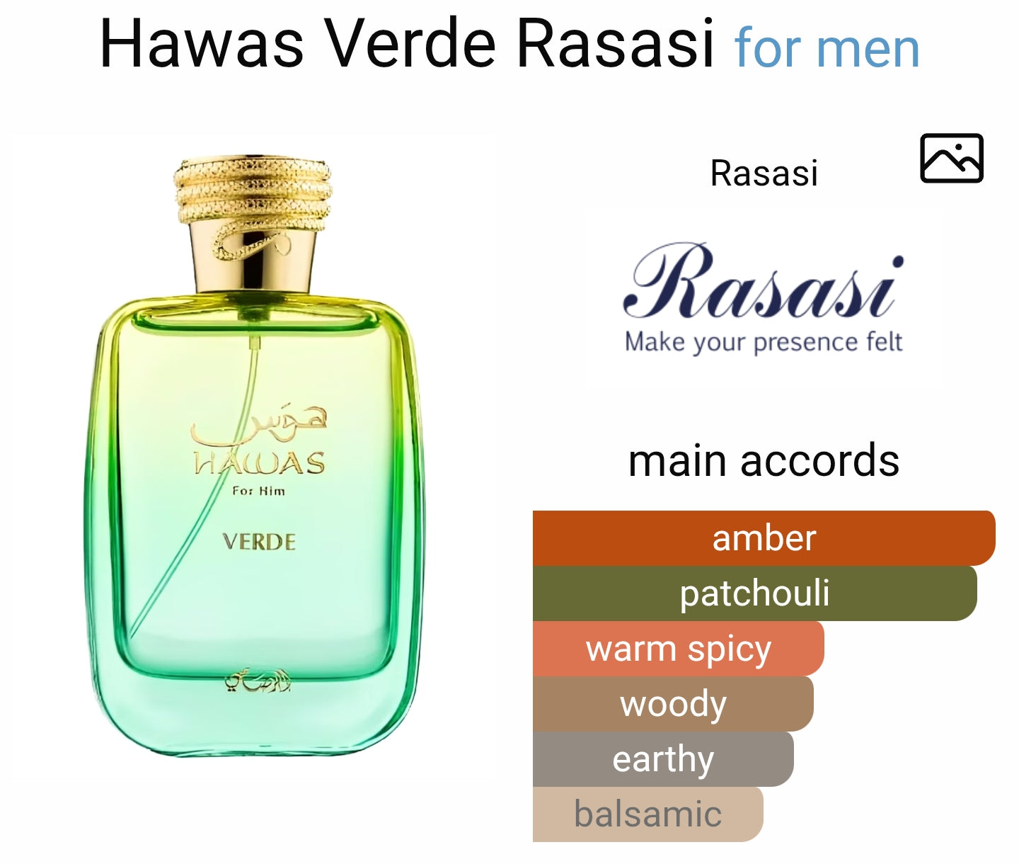Rasasi Hawas Verde