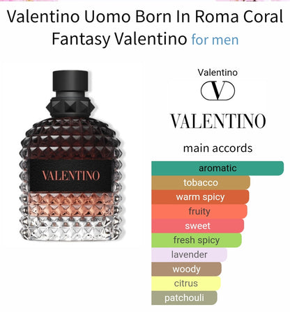 Valentino Born In Roma Coral Fantasy