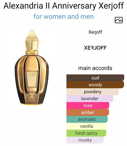 Xerjoff Alexandria II Anniversary